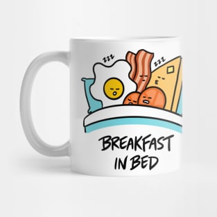 Breakfast in Bed (Eggs, Bacon, Toast, Tomatoes) Mug